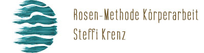 Text zum Logo: Rosen-Methode Körperarbeit - Steffi Krenz